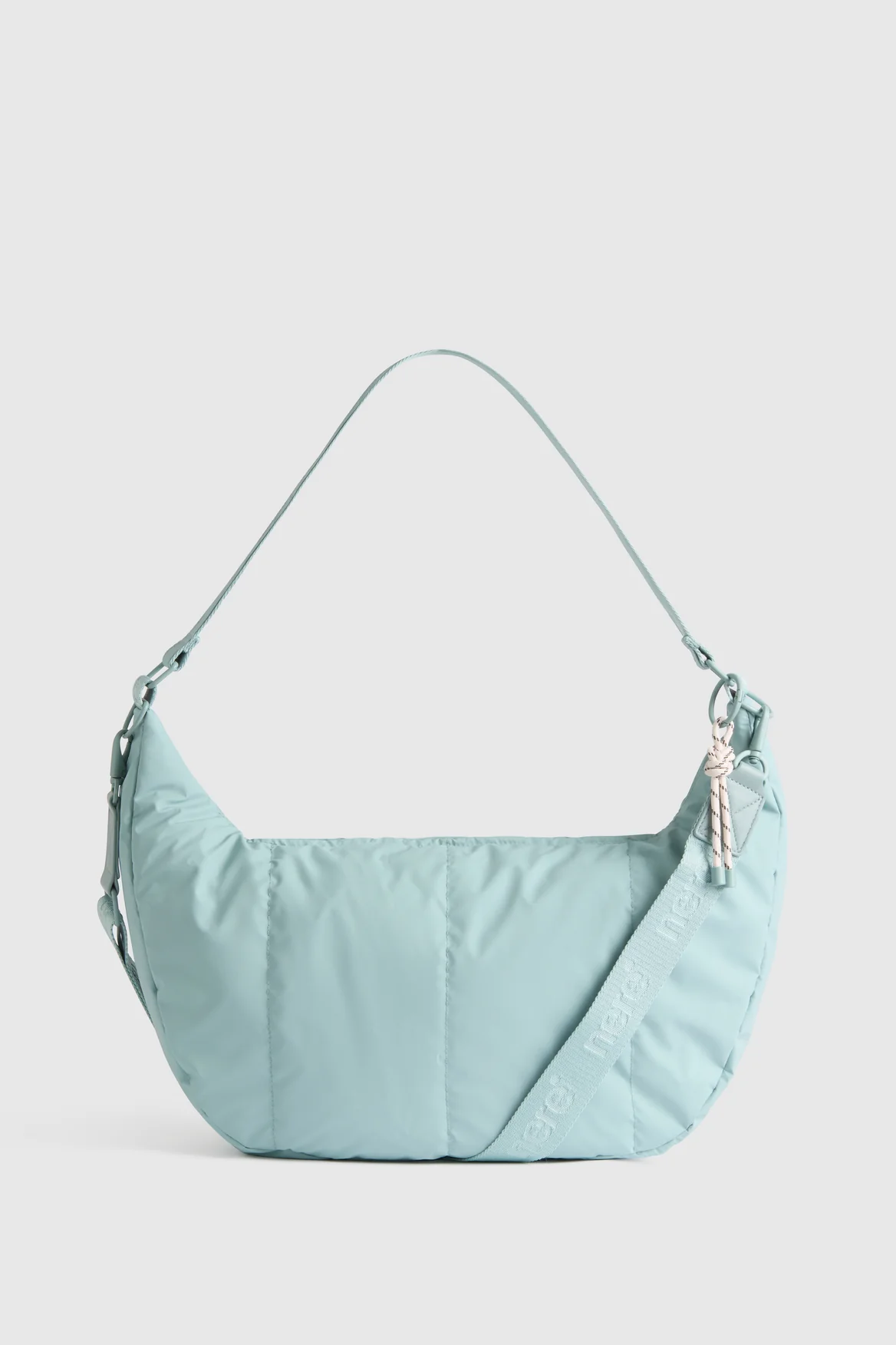 Coated Crescent Sling Bag